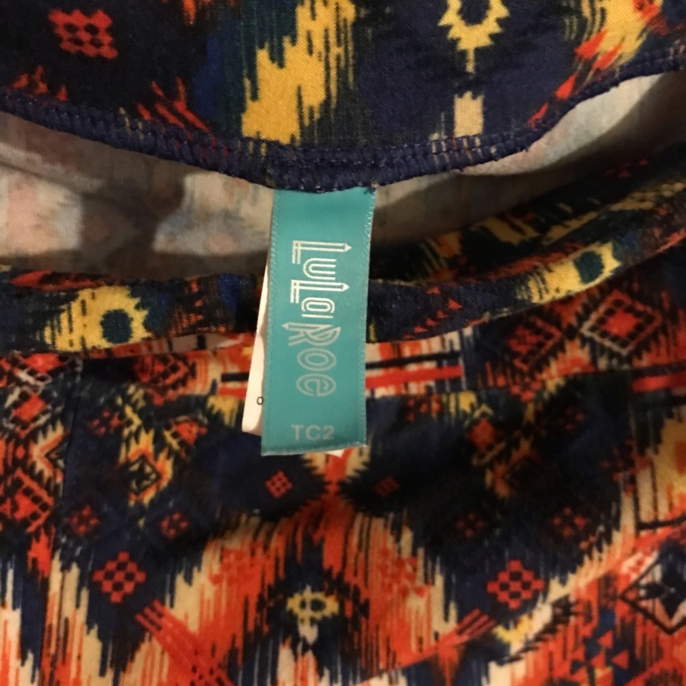 Lularoe leggings. Size TC2 - Picture 3 of 3